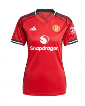 Billige Fotballdrakt Manchester United Replika Hjemmedrakt Dame 2025-26 Kortermet Billige Fotballdrakt Manchester United Replika Hjemmedrakt Dame 2025-26 Kortermet